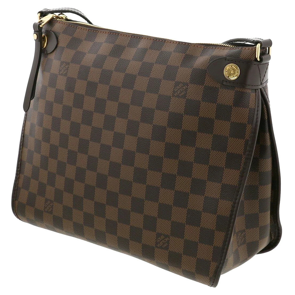 LOUIS VUITTON Duomo Bag Shoulder Messenger Damier Ebene Brown - Picture 2 of 6
